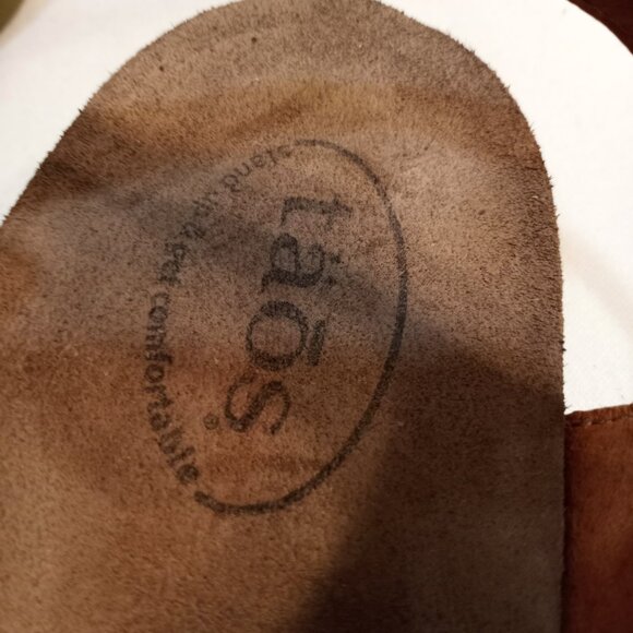 TAOS CAMO SANDAL STRAPPY CORK SOLE WOMEN SIZE 41 - Picture 2 of 4